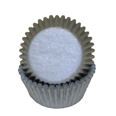 MINI Silver Cupcake Liners 100 Count*