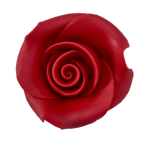 Red Sugar Soft  Rose 2.0”*