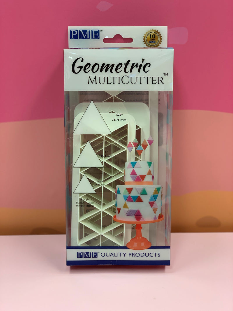 PME Geometric Multi Cutter Triangle 3pcs Set*