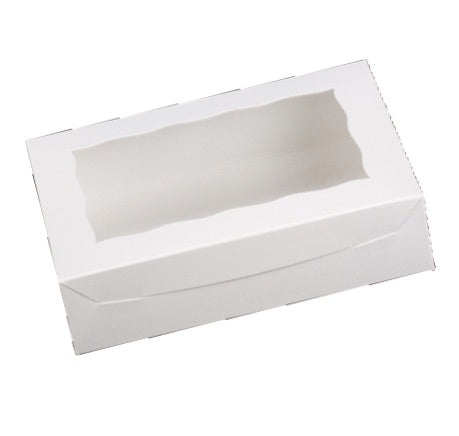 10" x 7" x 4" White Window Box