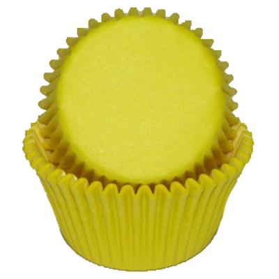 MINI Yellow Cupcake Liners 100 Count